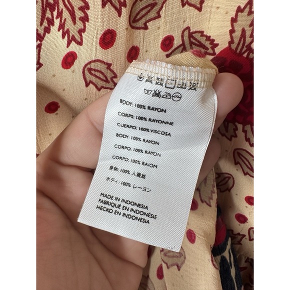 Anthropologie Faithfull the Brand Melia Midi Dress Size 2 Small Floral Boho S - Picture 10 of 12